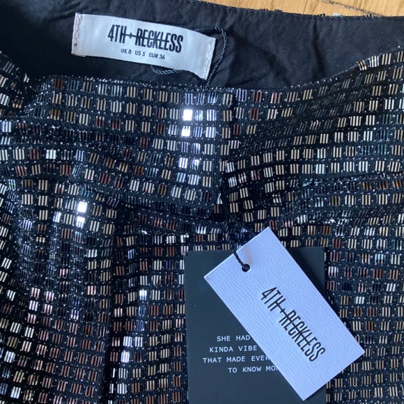 4th and reckless shiny disco pants - Picture 2 of 4